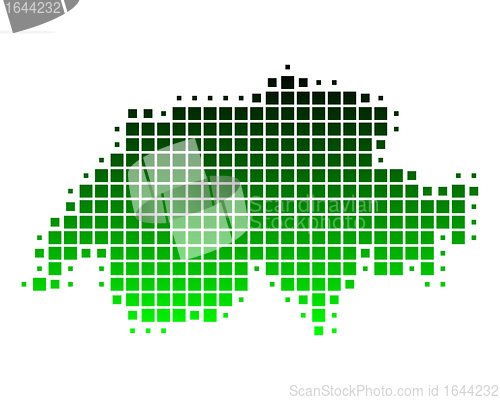Image of Map of Switzerland