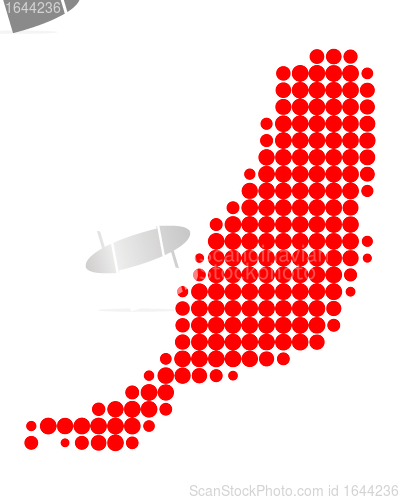 Image of Map of Fuerteventura