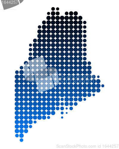 Image of Map of Maine