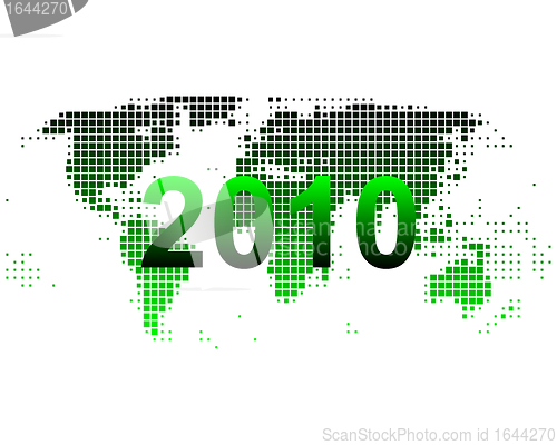 Image of World map 2010