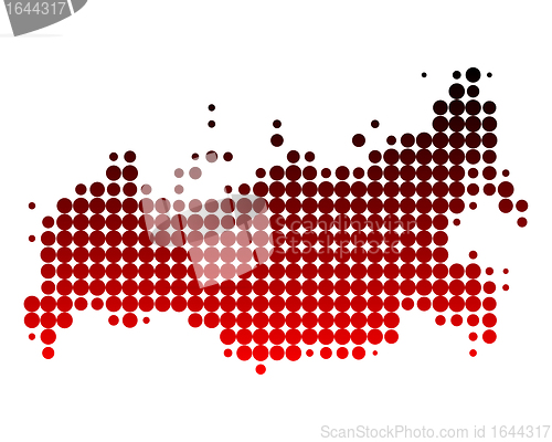 Image of Map of Russia