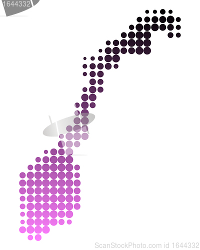 Image of Map of Norway