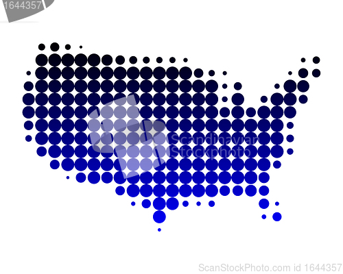 Image of Map of USA
