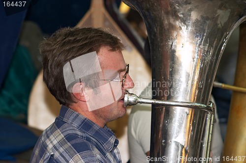 Image of Tuba player