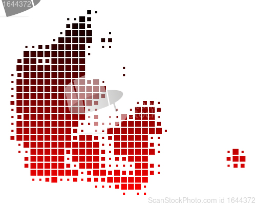 Image of Map of Denmark