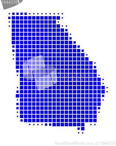 Image of Map of Georgia