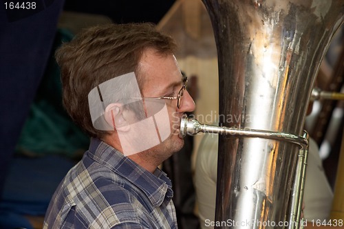 Image of Tuba player