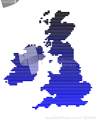 Image of Map of the British Isles