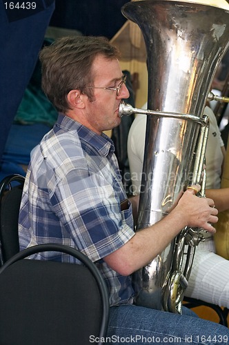 Image of Tuba player