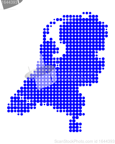 Image of Map of the Netherlands