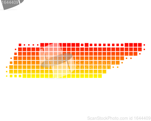 Image of Map of Tennessee