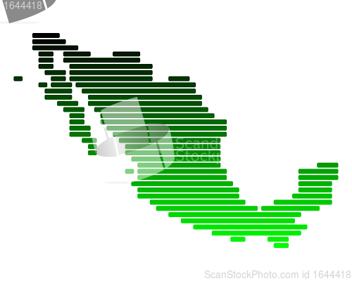 Image of Map of Mexico