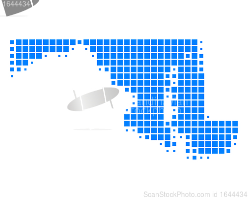 Image of Map of Maryland