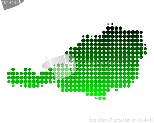 Image of Map of Austria