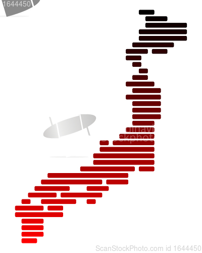 Image of Map of Japan