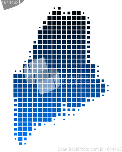 Image of Map of Maine
