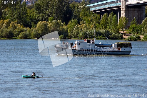 Image of Ship on the Ob river