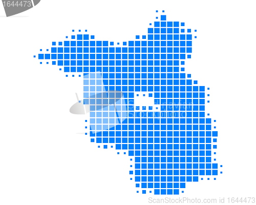 Image of Map of Brandenburg