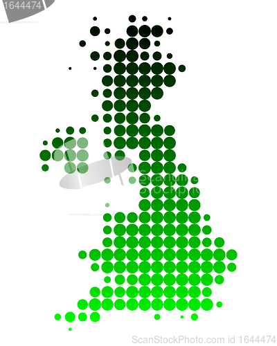 Image of Map of Great Britain