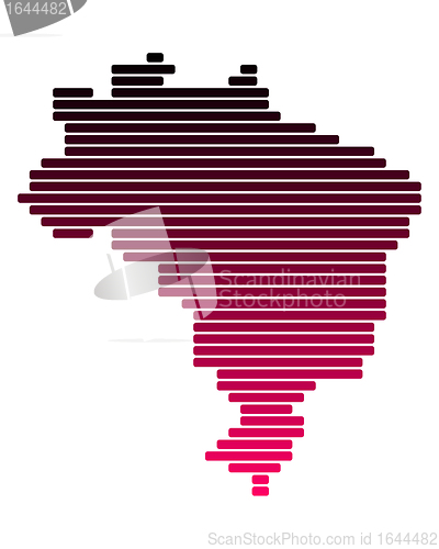 Image of Map of Brazil
