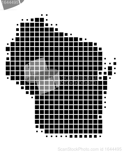 Image of Map of Wisconsin