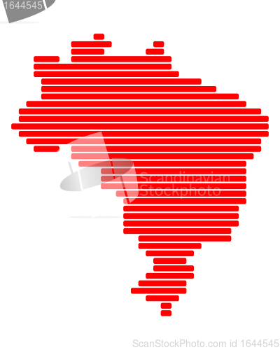 Image of Map of Brazil