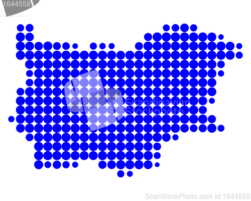 Image of Map of Bulgaria