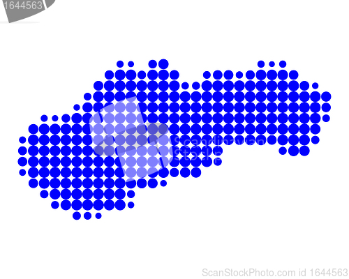 Image of Map of Slovakia