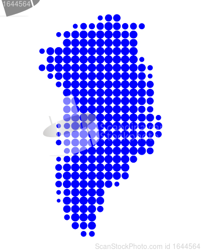 Image of Map of Greenland