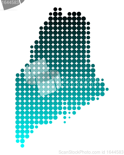 Image of Map of Maine