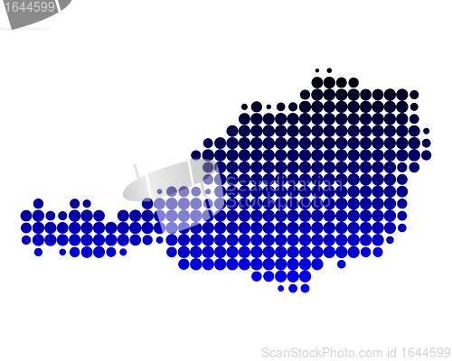 Image of Map of Austria