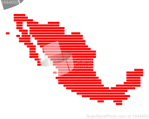 Image of Map of Mexico