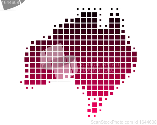 Image of Map of Australia