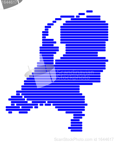 Image of Map of Netherlands