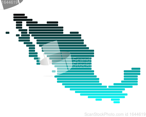 Image of Map of Mexico