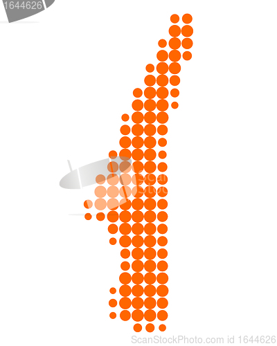 Image of Map of Lake Starnberg