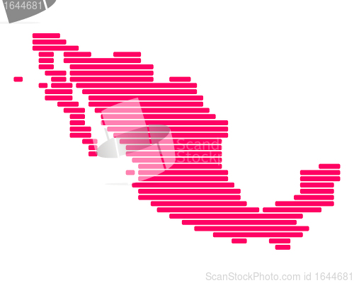 Image of Map of Mexico