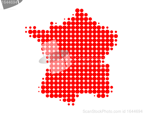 Image of Map of France