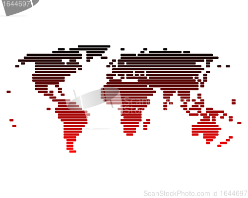 Image of World map