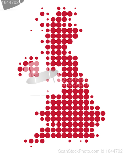 Image of Map of Great Britain