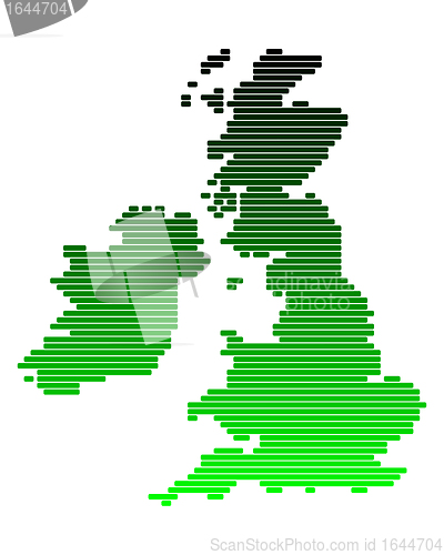 Image of Map of the British Isles