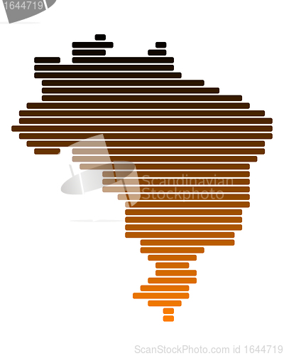 Image of Map of Brazil