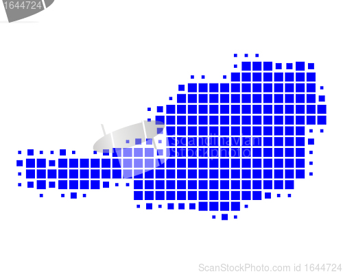 Image of Map of Austria