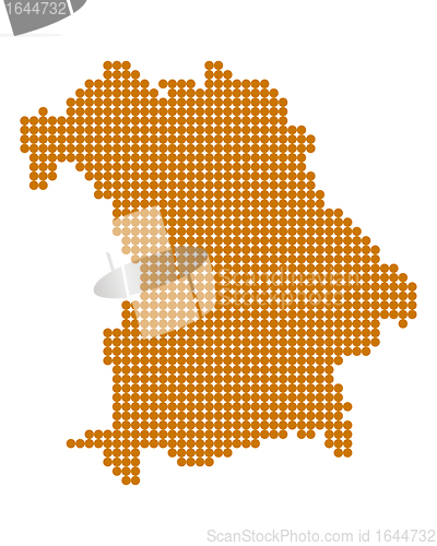 Image of Map of Bavaria