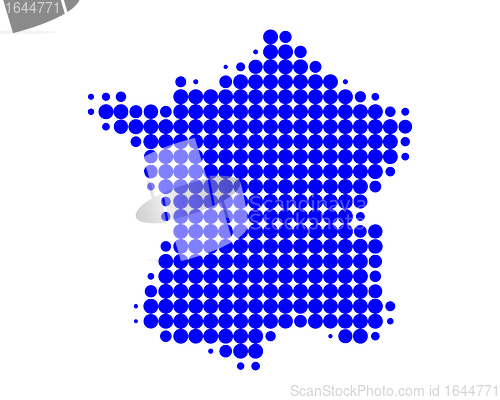 Image of Map of France