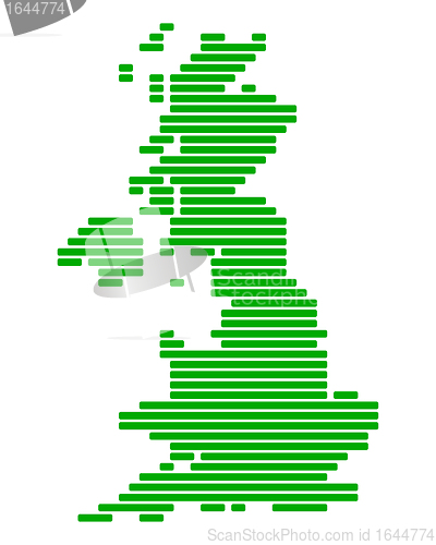 Image of Map of Great Britain