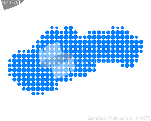 Image of Map of Slovakia