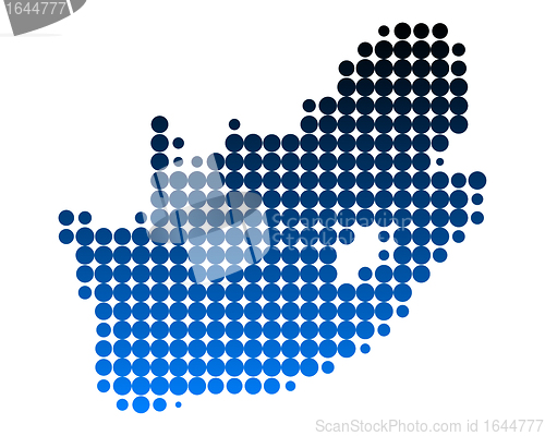 Image of Map of South Africa