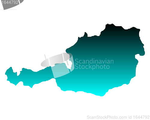 Image of Map of Austria
