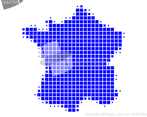 Image of Map of France